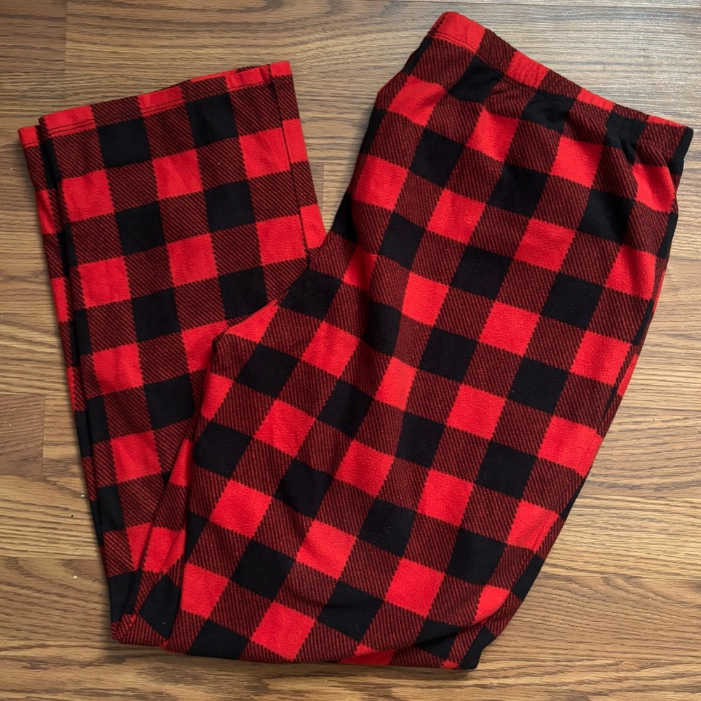 💥 Wondershop Buffalo Plaid Fleece Lounge Pajama Pants